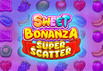 Автомат Sweet Bonanza Super Scatter в Gama казино